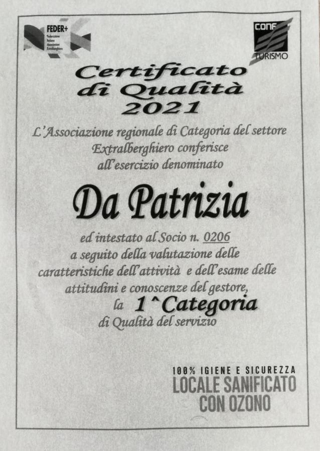 לינה וארוחת בוקר אלגהרו Da Patrizia מראה חיצוני תמונה